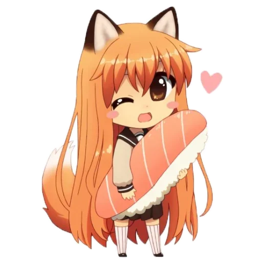 😉 Стикер «Lisichki Chan» для Telegram