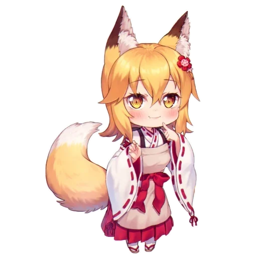 😑 Стикер «Lisichki Chan» для Telegram