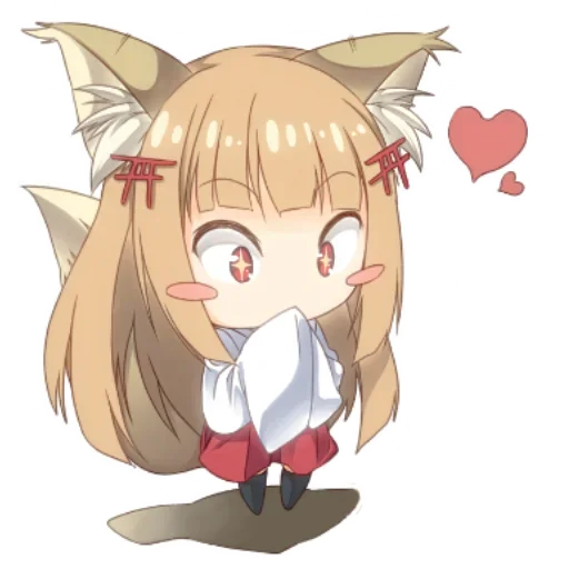 😑 Стикер «Lisichki Chan» для Telegram