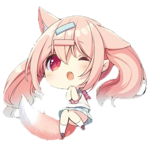 😁 Стикер «Lisichki Chan» для Telegram