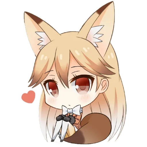 🥰 Стикер «Lisichki Chan» для Telegram