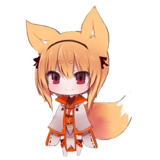 😗 Стикер «Lisichki Chan» для Telegram