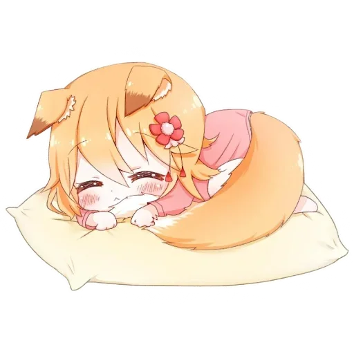 😴 Стикер «Lisichki Chan» для Telegram