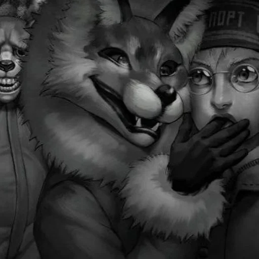 😼 Стикер «Лиса Алиса / Tiny Bunny» для Telegram