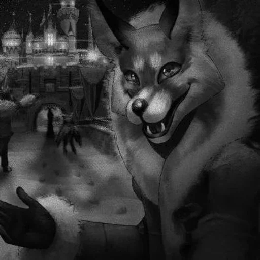 🎃 Стикер «Лиса Алиса / Tiny Bunny» для Telegram