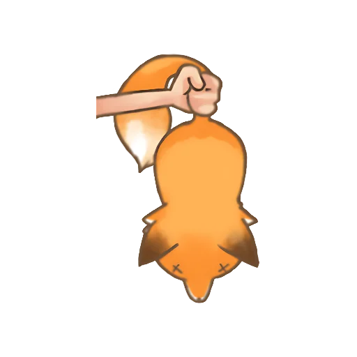 😵‍💫 Стикер «Лис Амперчик» для Telegram