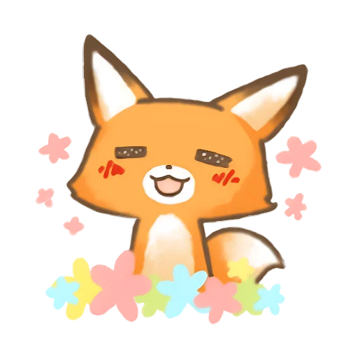 🎉 Стикер «Лис Амперчик» для Telegram