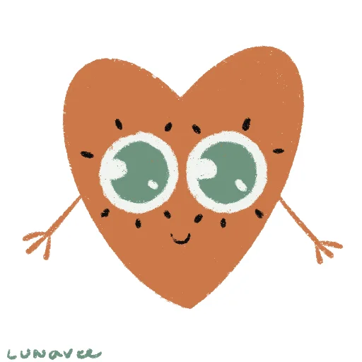 🧡 Стикер «Lisis daily mood» для Telegram