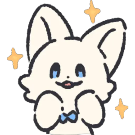 😱 Стикер «*.✧ ✧.*» для Telegram