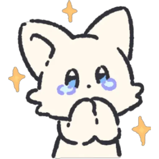 🤩 Стикер «*.✧ ✧.*» для Telegram