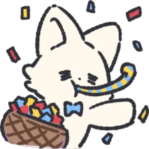 🥳 Стикер «*.✧ ✧.*» для Telegram