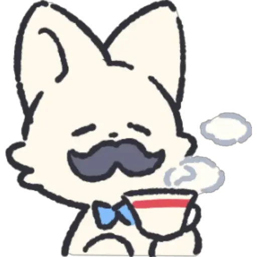☕ Стикер «*.✧ ✧.*» для Telegram