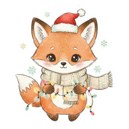 🥺 Стикер «лисенок» для Telegram