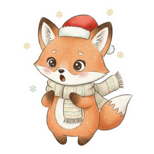 😦 Стикер «лисенок» для Telegram
