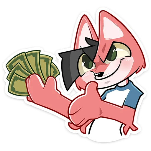 🤝 Стикер «Лис Рис» для Telegram