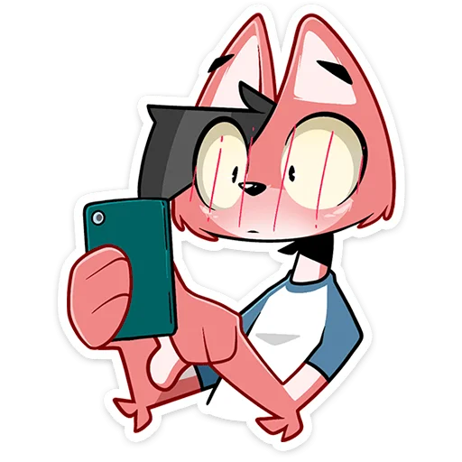 😳 Стикер «Лис Рис» для Telegram