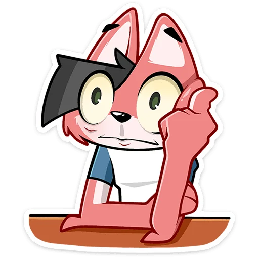 Стикерпак Лис Рис для Telegram