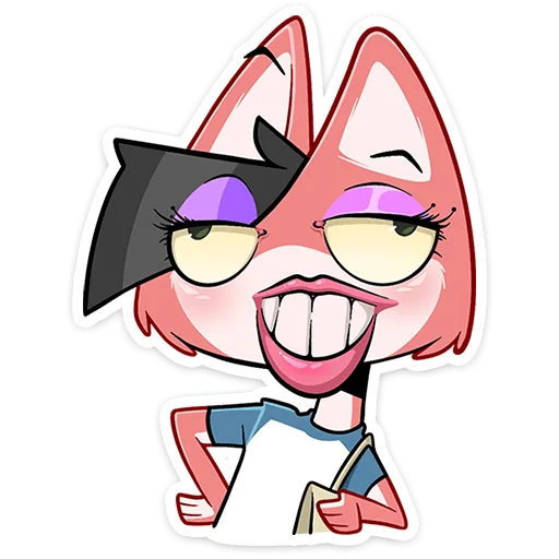 😀 Стикер «Лис Рис» для Telegram
