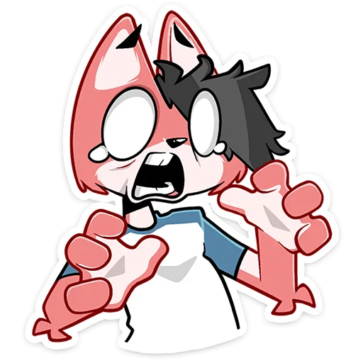 😳 Стикер «Лис Рис» для Telegram