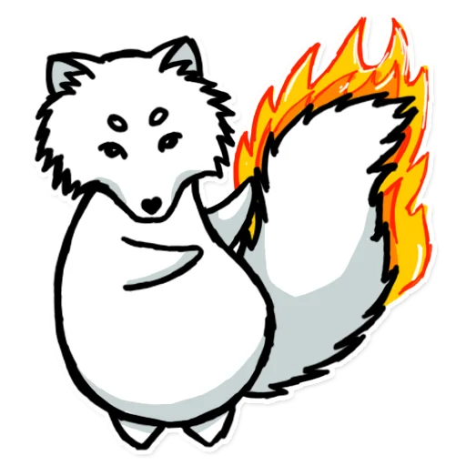 🔥 Стикер «Лисец» для Telegram