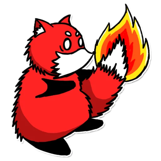 💥 Стикер «Лисец» для Telegram