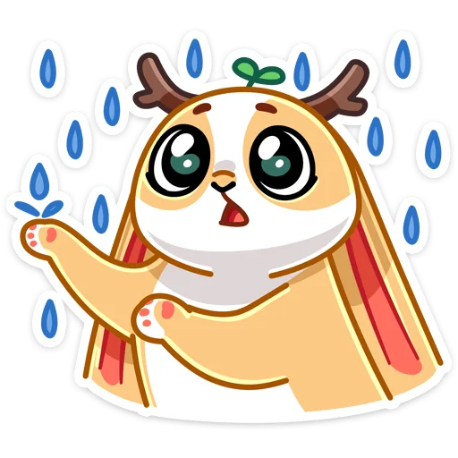 ☔️ Стикер «Листочек» для Telegram