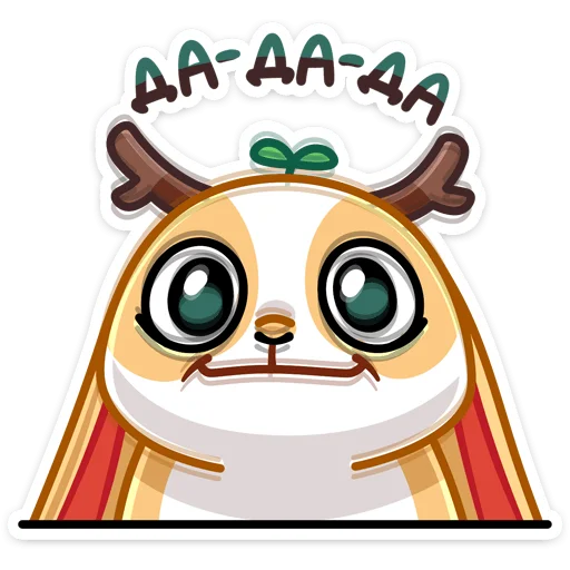 👍 Стикер «Листочек» для Telegram