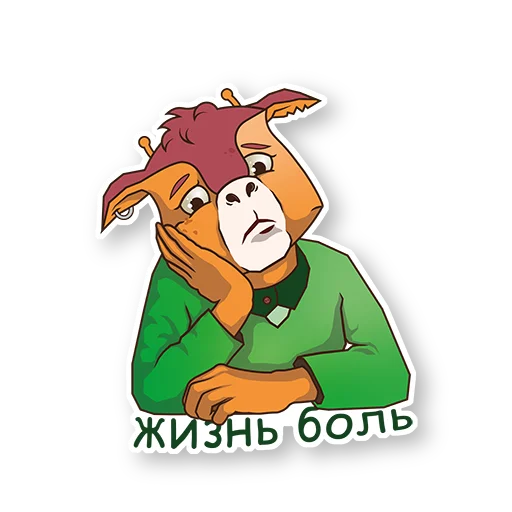 🙁 Стикер «LitClub» для Telegram