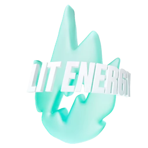 👍 Стикер «LIT ENERGY» для Telegram