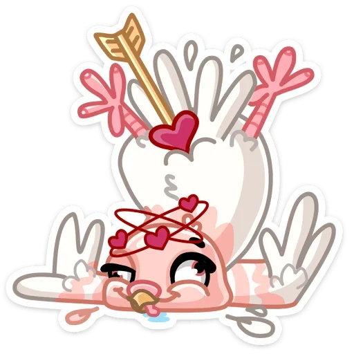 😚 Стикер «Лети в мой сад» для Telegram