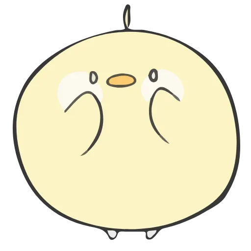 😱 Стикер «Little Bird» для Telegram