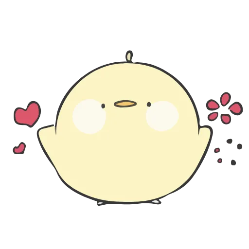 ❤️ Стикер «Little Bird» для Telegram