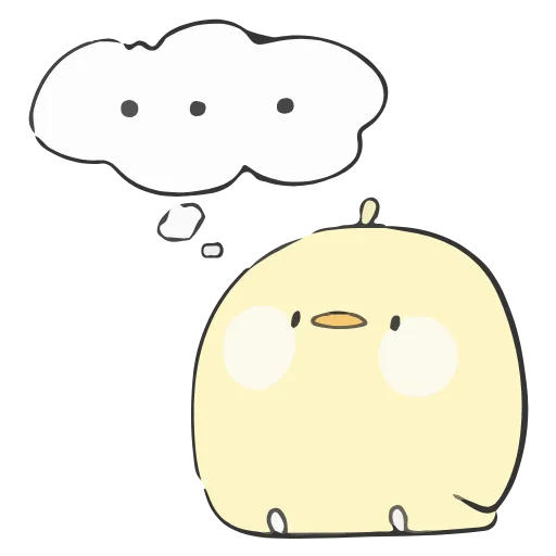 😕 Стикер «Little Bird» для Telegram