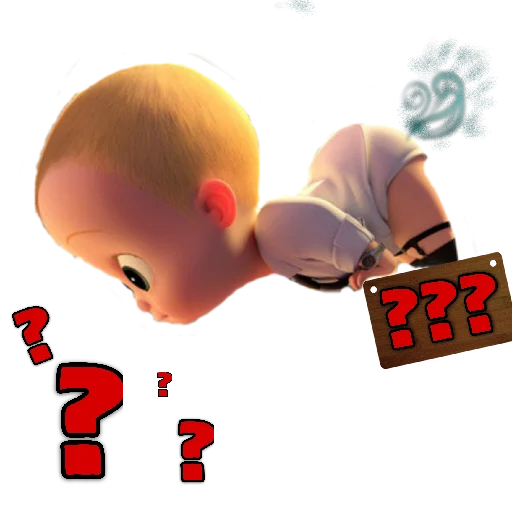 ❓ Стикер «Босс?» для Telegram
