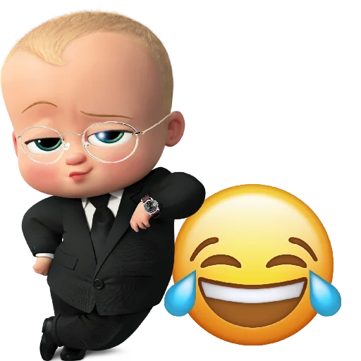 😂 Стикер «Босс?» для Telegram