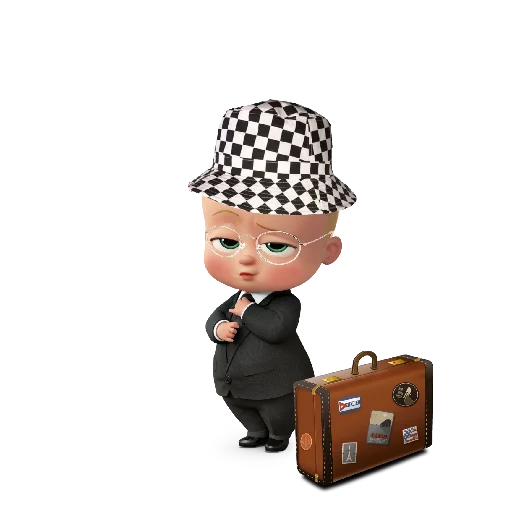 🥲 Стикер «Босс?» для Telegram