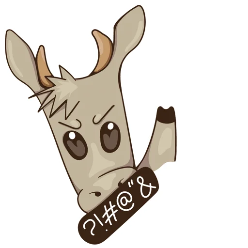 😬 Стикер «Маленький бычок» для Telegram