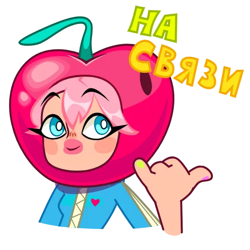 Стикер 40 Крошка Черри