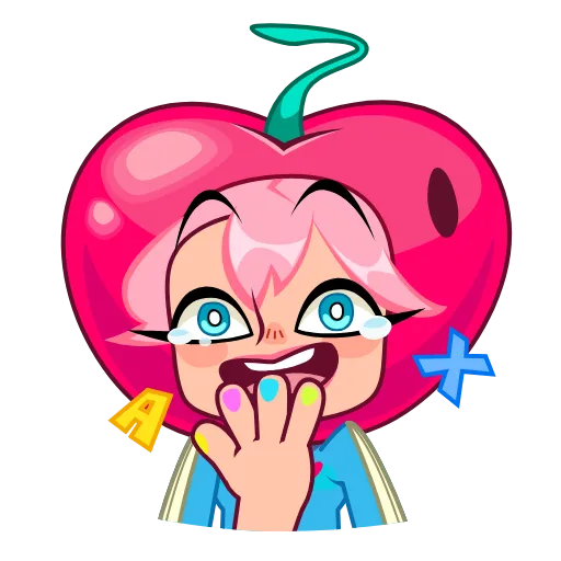 Стикер 17 Крошка Черри