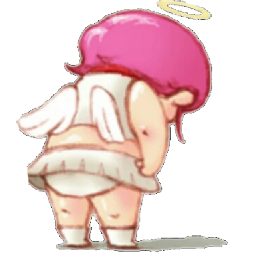Стикерпак Little girl для Telegram