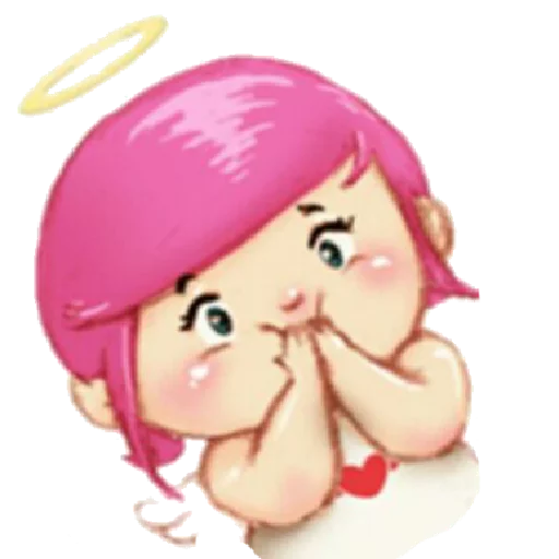 😋 Стикер «Little girl» для Telegram