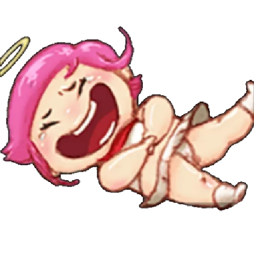 😂 Стикер «Little girl» для Telegram