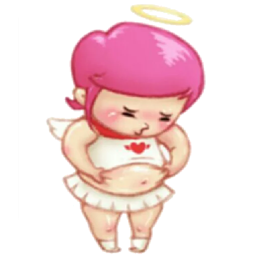 😫 Стикер «Little girl» для Telegram
