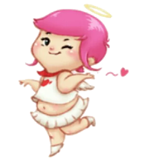 😉 Стикер «Little girl» для Telegram