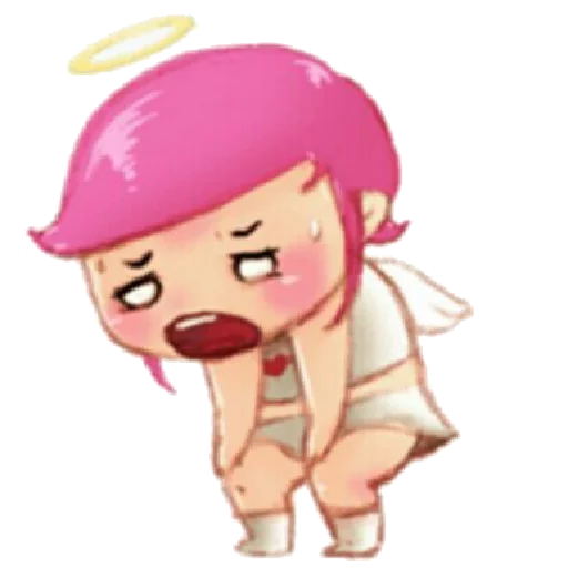 😞 Стикер «Little girl» для Telegram