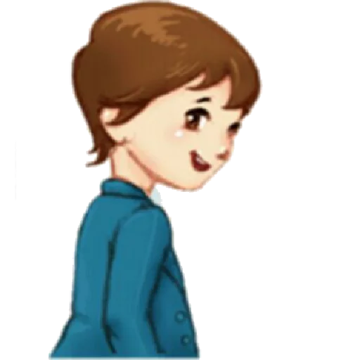 😊 Стикер «Little girl» для Telegram