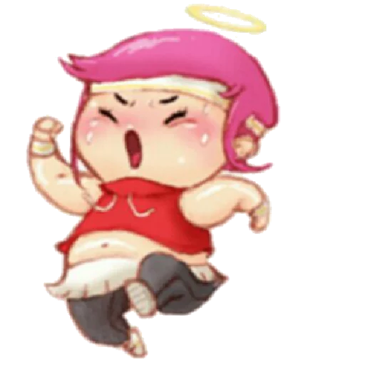 🏃 Стикер «Little girl» для Telegram