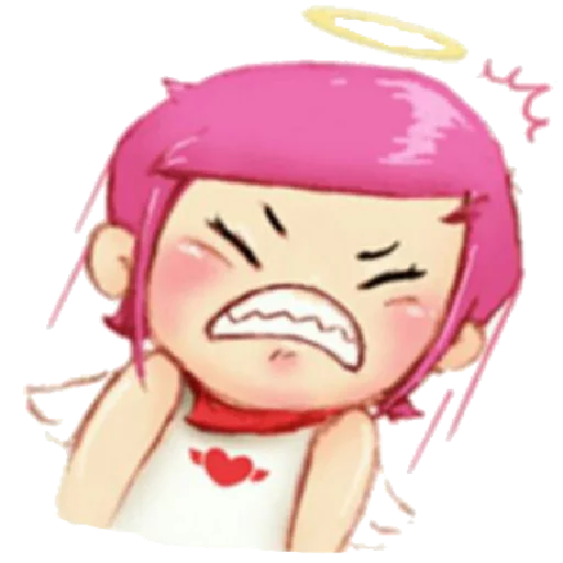 😤 Стикер «Little girl» для Telegram