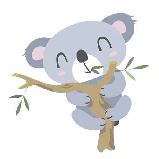 🐨 Стикер «Little Koala» для Telegram