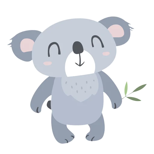 Стикерпак «Little Koala» для Telegram — обложка